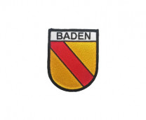Aufnäher Patch Wappen Baden, voll ausgestickt