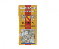 Baden Map – Road Map with Historical Border