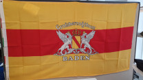 Decorative Flag Grand Duchy of Baden (approx. 90 x 150 cm)