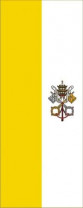 Vatican Hanging Flag 120 x 200 cm – Premium Quality