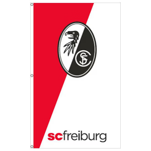 SC Freiburg Hiss Flag – Vertical Format 180 x 300 cm