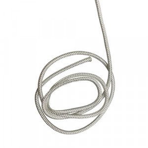 Hissleine aus Polyester (Weiß) 5 mm