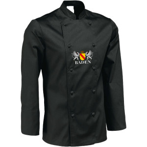BADEN Kochjacke – bestickt mit Wappen, Greifen & Schriftzug