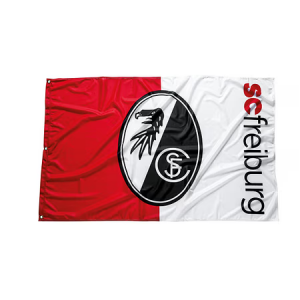 SC Freiburg Hiss Flag – Horizontal Format 150 x 100 cm