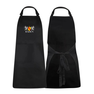BADEN Schürze – mit Wappen, Greifen & Schriftzug bestickt