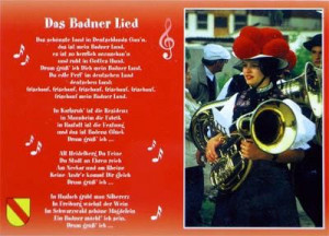 Postkarte – „Badner Lied 2“