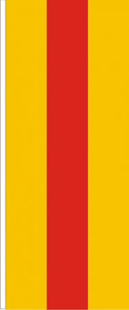 Badische Bannerfahne ohne Wappen