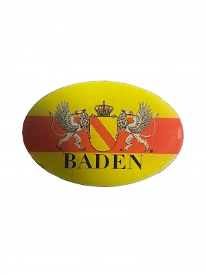 Baden Oval Pin – Hochwertiger Anstecker