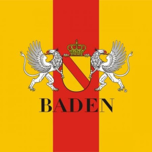 Paper Napkins “Baden” with Coat of Arms & Badnerlied – 20 pcs