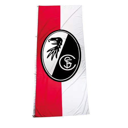 SC Freiburg Hochformatflagge 120 x 300 cm