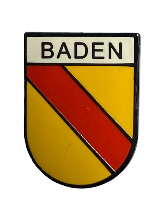 Pin Baden Wappe Schwarzer Rand