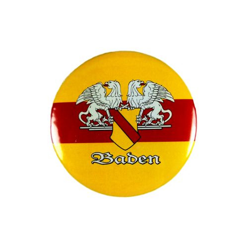 Button with Coat of Arms – Ø approx. 5.1 cm