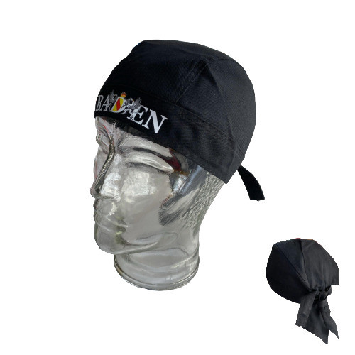 Bandana Baden – Schwarz mit Wappen und Greifen