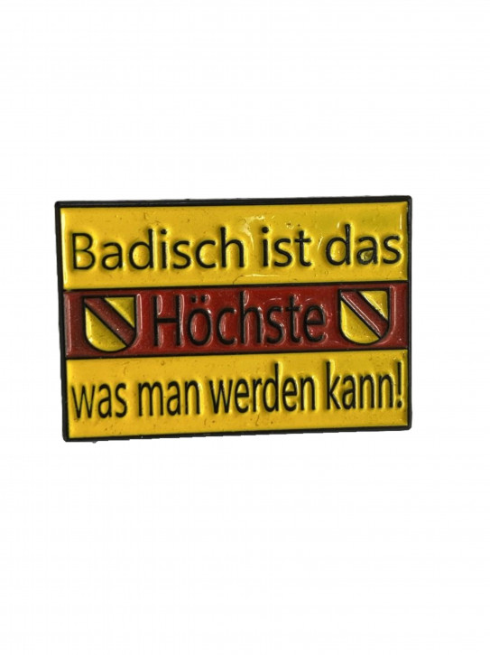 Pin „Badisch ist das höchste, was man werden kann...“
