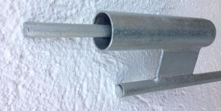 Einschlagspieß Typ A Halterung für Promoflag Typ A