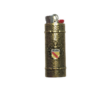 Lighter with Brass Case – Baden Coat of Arms