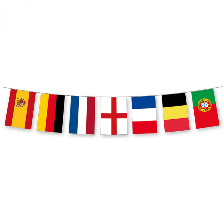 2026 World Cup Paper Flag garland