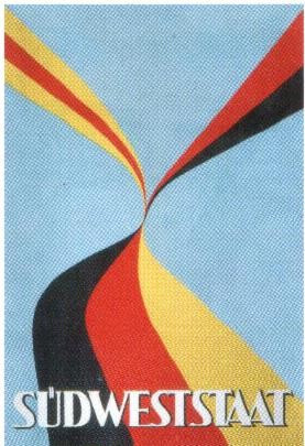 Postkarte „SÜDWESTSTAAT“